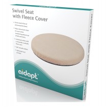 Revolving Swivel Seat with Fleece Cover