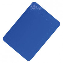 Anti-Slip Silicone Table Mat 25x18 cm (Colour Blue)