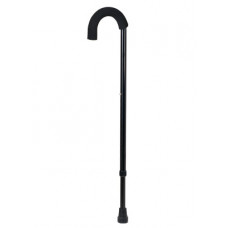Extending Foam Handled Aluminium Walking Stick with a rounded neck