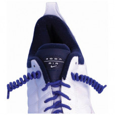 Curled Elasticated Shoelaces (Colour Blue)