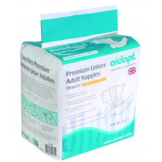 Premium Unisex Adult Nappies (Diapers) Size M - per pack of 10