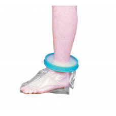 Waterproof Cast and Bandage Protector for use whilst Showering/Bathing - Adult Foot