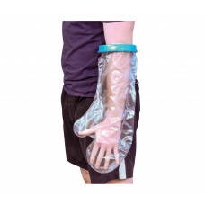 Waterproof Cast and Bandage Protector for use whilst Showering/Bathing - Adult Short Arm