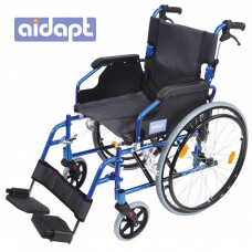 Deluxe Lightweight Self Propelled Aluminium Wheelchair (Blue)