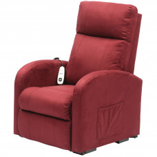 Daresbury Rise and Recline Chair Single Motor - Wine - On Request