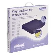 Vinyl Wheelchair Cushion with Memory Foam